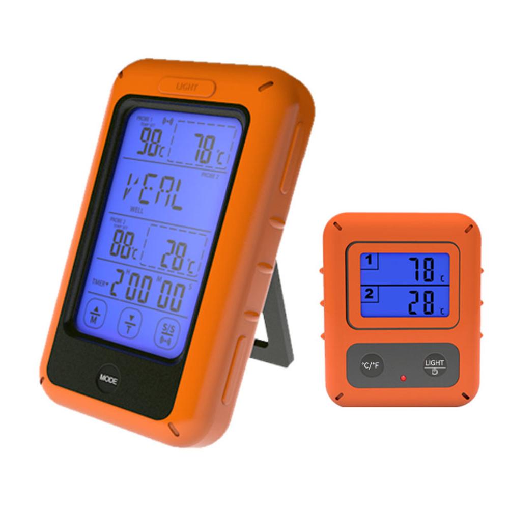 Wireless Meat Thermometer – Smart Touchscreen Probe Set