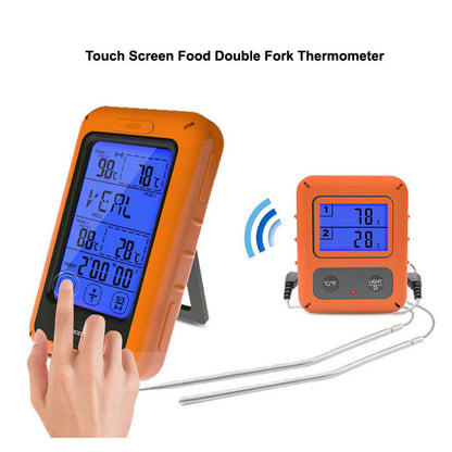 Wireless Meat Thermometer – Smart Touchscreen Probe Set